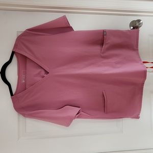 Figs, XL set, Chalk Pink, Casma top,Jogger bottoms